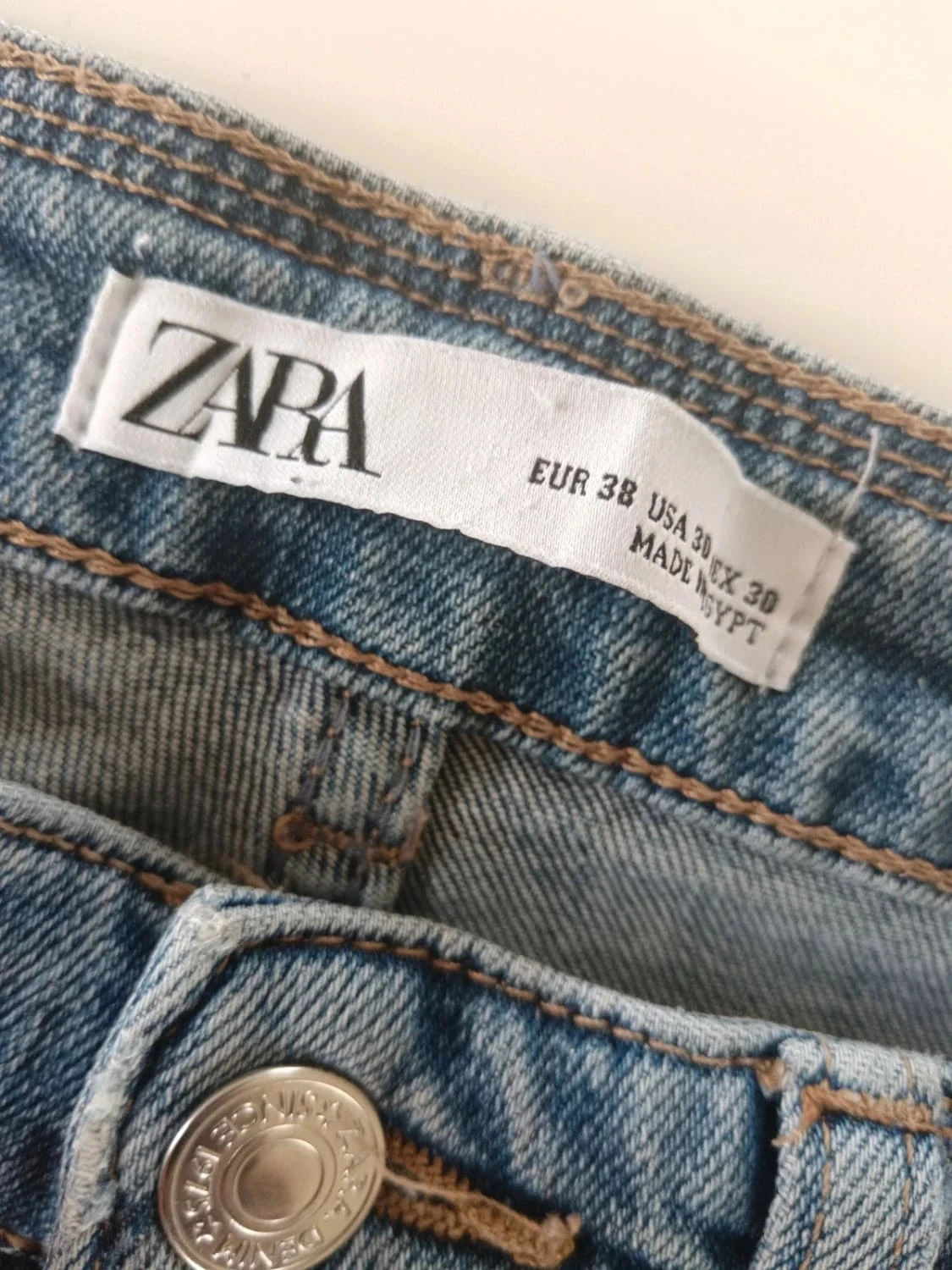 Zara C9 denim jeans size 38 – photo 3